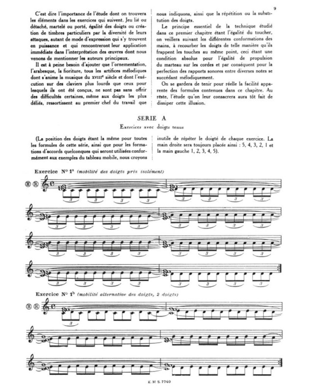 Alfred Cortot : Principes rationnels de la technique pianistique