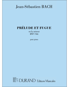 Prélude Et Fugue, en La...
