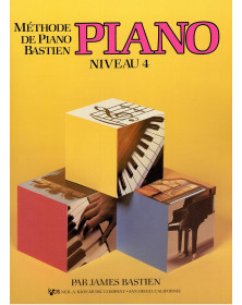 Méthode de Piano Bastien Niveau 4