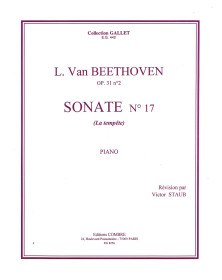Sonate n°17 Op.31 n°2 La...