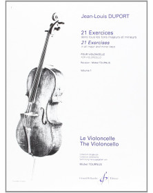 Jean-Louis Duport : 21 Exercices Dans Tous Les Tons Vol.1
