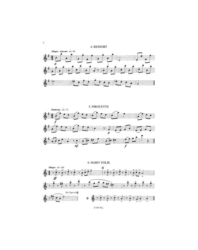 Nicolas Prost • Anne Lecapelain : 32 Etudes miniatures à mémoriser