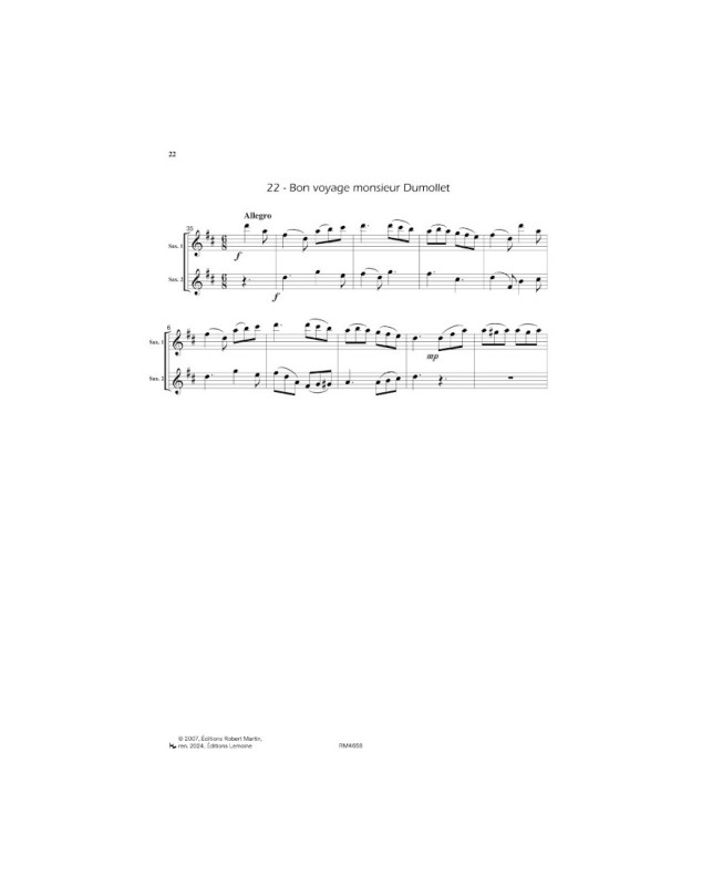Pascal Proust : 22 Chantetudes pour saxophone