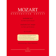 Mozart : Andante en do KV 315 - Flûte et Piano - Barenreiter