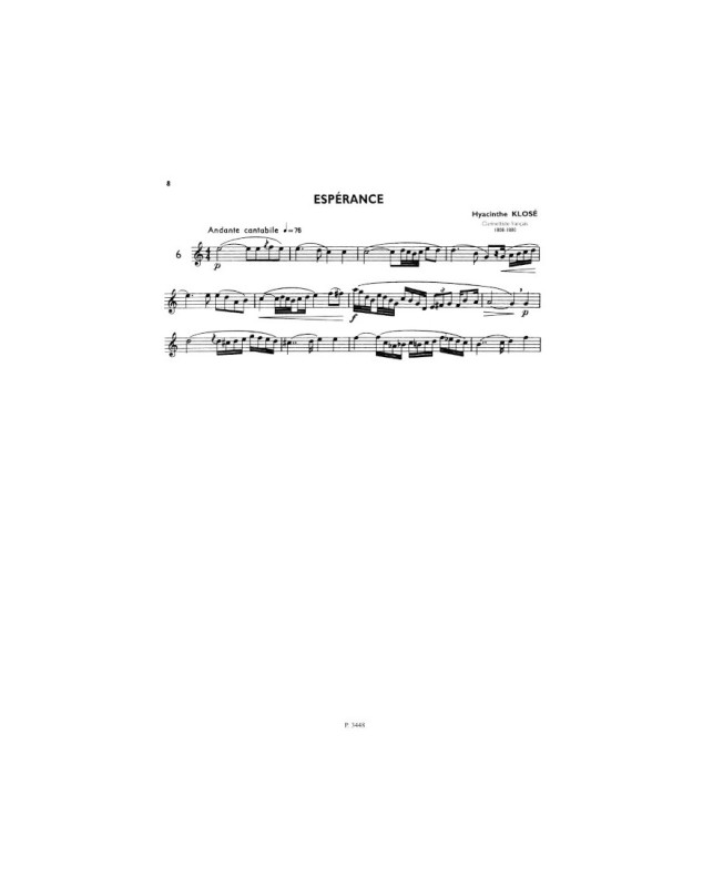 Jacques Lancelot : La Clarinette classique Volume D