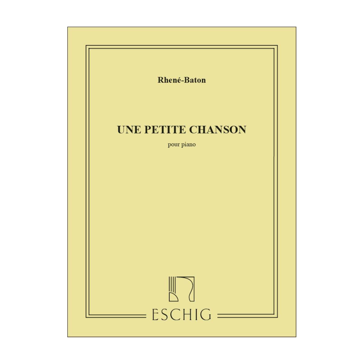 E. Rhené-Baton : Une Petite Chanson