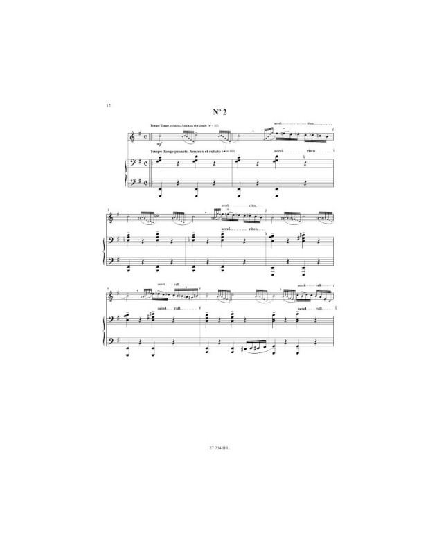Astor Piazzolla : 6 Tango - Etudes ou Etudes tanguistiques