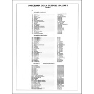 Panorama de la Guitare Vol.1 - Andia Fayance