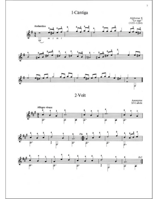Panorama de la Guitare Vol.1 - Andia Fayance