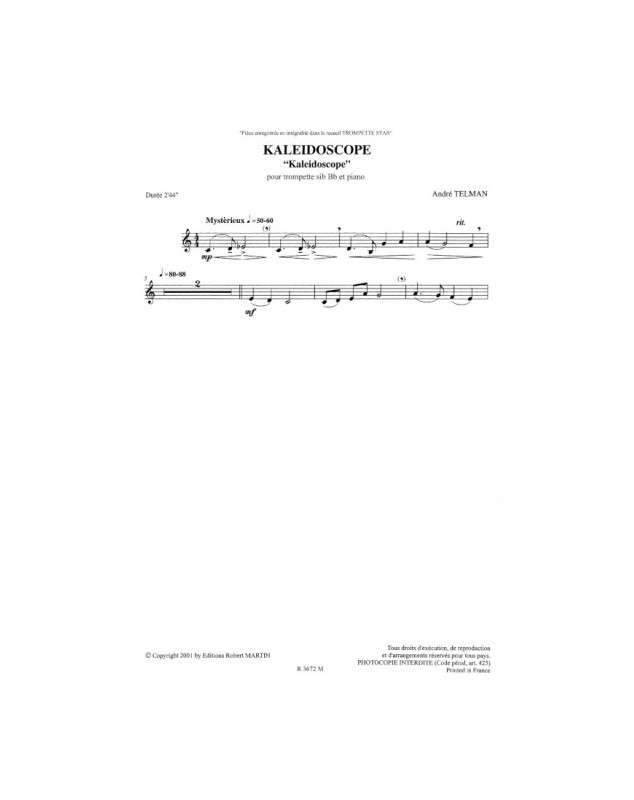 André Telman : Kaleidoscope