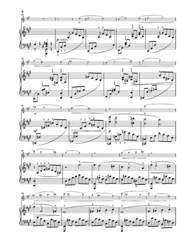 Gabriel Fauré : Sonate pour violon n° 1 en La majeur op. 13