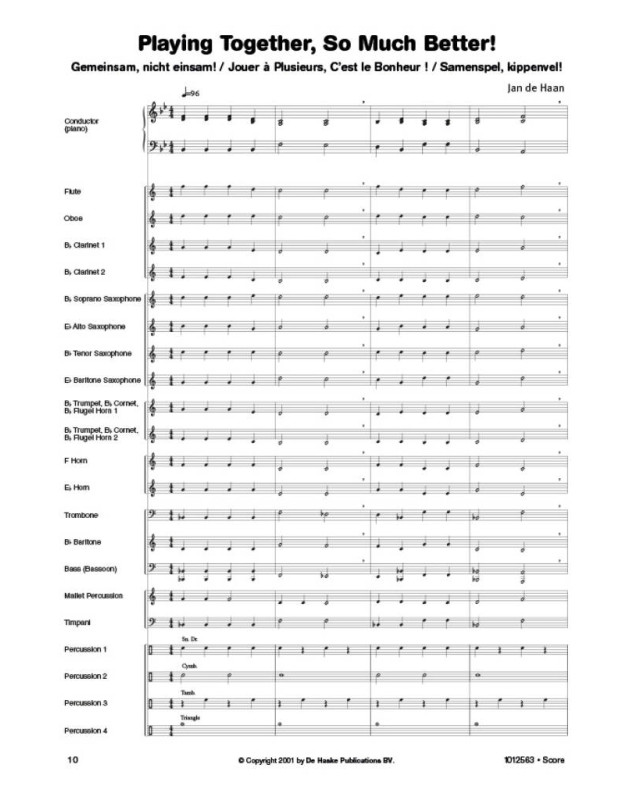 Band Time Starter ( Full Score )