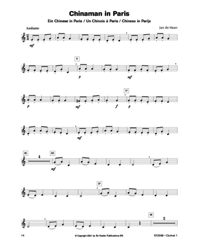 Band Time Starter ( Bb Clarinet 1 )