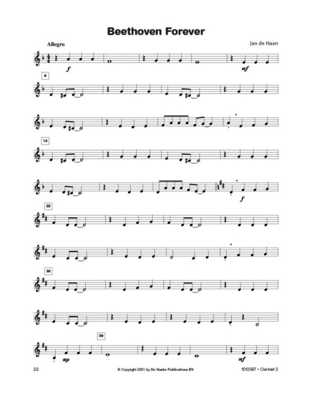 Band Time Starter ( Bb Clarinet 2 )