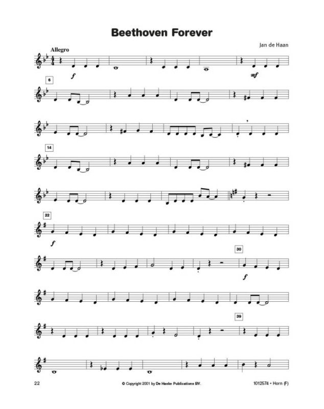 Band Time Starter ( F Horn )