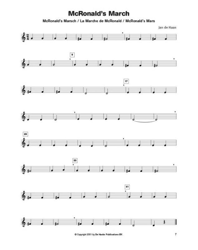 Band Time Starter ( F Horn )