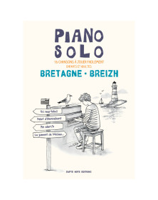 Piano Solo Bretagne - Breizh - 16 Partitions faciles pour Piano