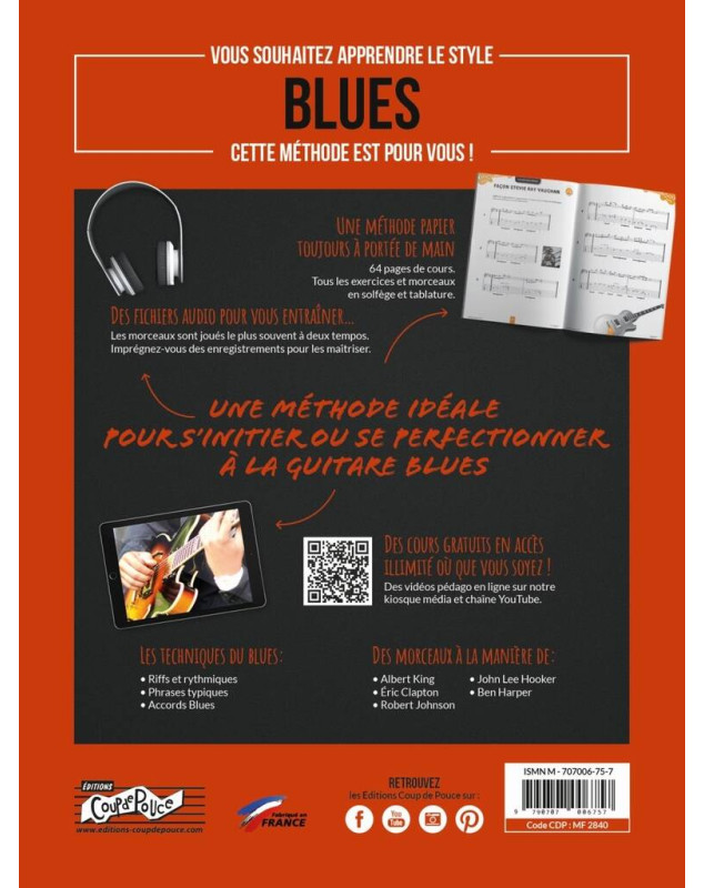Denis Roux : Astuces De La Guitare Blues Vol. 2