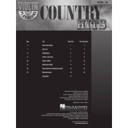 Violin play-along volume 9 - Country Hits