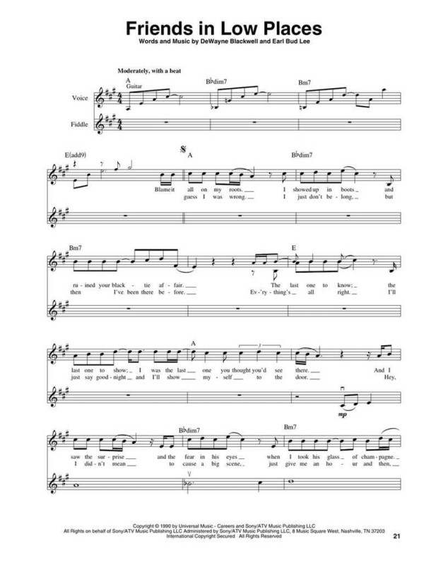 Violin play-along volume 9 - Country Hits