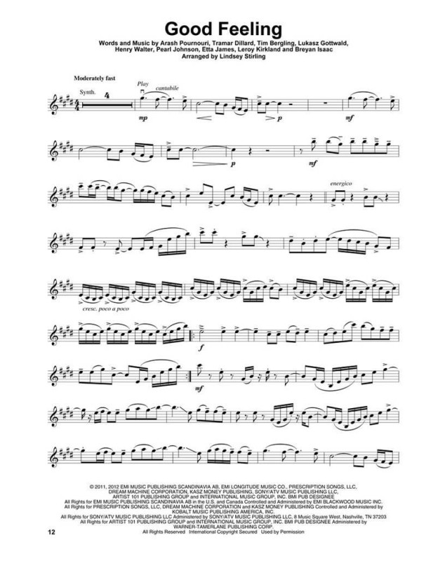 Violin Play-Along volume 45 : Lindsey Stirling hits