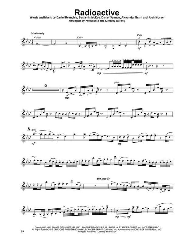 Violin Play-Along volume 45 : Lindsey Stirling hits
