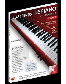 Christophe Astié : J'apprends le Piano... tout simplement Vol 1 - Niveau 1 et 2