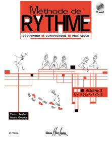 Yves Teslar - Alexis Gevray : Méthode de rythme Vol.3