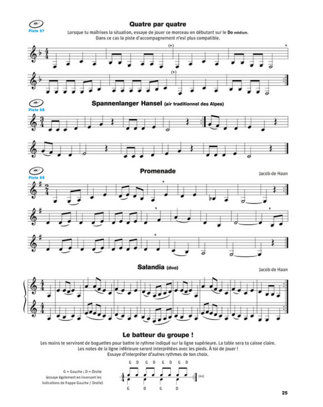Ecouter Lire et Jouer - Vol. 1 - Méthode Clarinette - De Haske