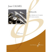 Jean Calmel : Mélancolie - Clarinette et Piano