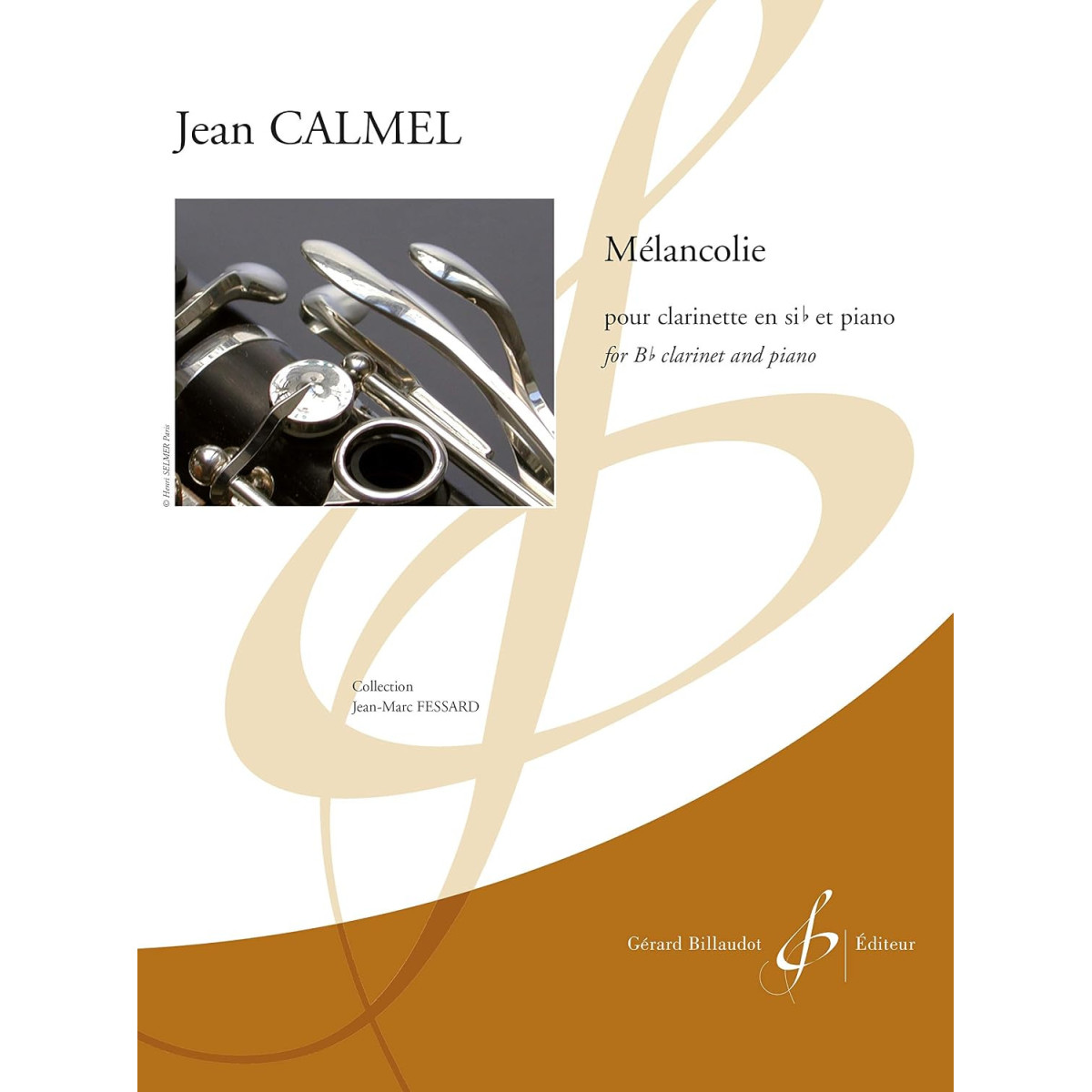 Jean Calmel : Mélancolie - Clarinette et Piano