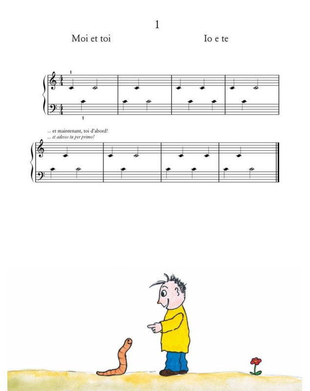 70 Aventures Pianistiques avec le petit monstre - Volume 1