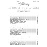 Disney : Les plus belles chansons - 30 Arrangements pour Piano Facile
