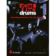 Arjen Oosterhout : Real Time Drums 1 (D) Grundlagentechnik für das Drumset