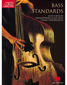 Bass Standards - Classic Jazz Master - Contrebasse