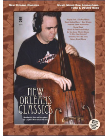 New Orleans Classics -  Partition pour Contrebasse Jazz Recueil + Audios
