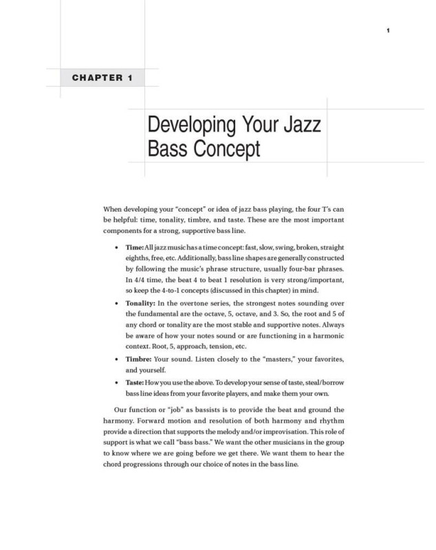 Berklee Jazz Bass - Méthode de Contrebasse Jazz