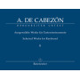 Antonio de Cabezón : Selected Works for Keydboard Vol. 2
