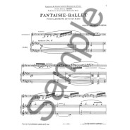 Jules Mazellier : Fantaisie-Ballet - Clarinette et Piano
