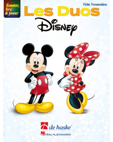 Écouter, lire et jouer - Les Duos Disney - 2 Flûtes Traversière