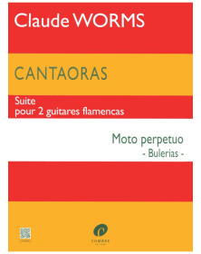 Claude Worms : Cantaoras : Moto Perpetuo - 2 Guitares