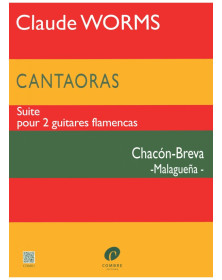 Claude Worms : Cantaoras : Chacon-Breva - 2 Guitares