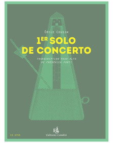 Emile Cousin : 1er Solo de Concerto - pour Alto et Piano