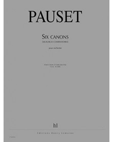 Canons (6) - Musurgia combinatoria