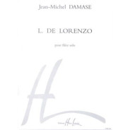 Jean-Michel Damase : L. de Lorenzo pour flûte solo