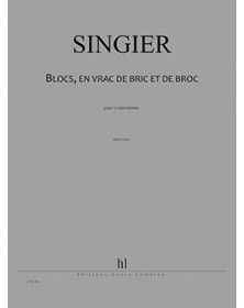 Blocs, en vrac de bric et de broc