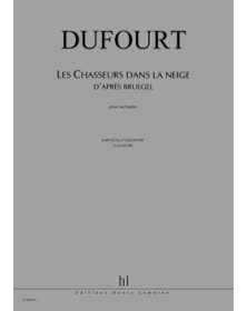 Les Chasseurs dans la neige d'après Bruegel