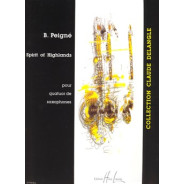 Spirit Of Highlands     4 Sax. - PEIGNE | Henry Lemoine