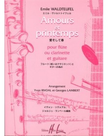 Amours et Printemps  Flûte/Gui - WALDTEUFEL | Henry Lemoine