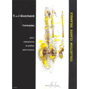 Contrastes          Saxo/Perc. - GUICHERD | Henry Lemoine